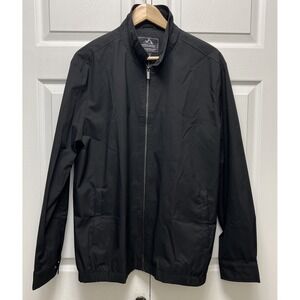 MAGCOMSEN Black Jacket Lightweight Windbreaker Spring Fall Jackets Zip New